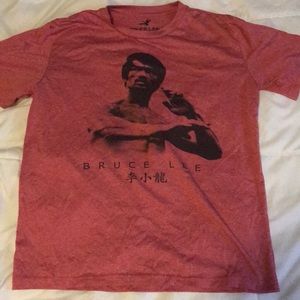 Small Red Bruce Lee T-Shirt